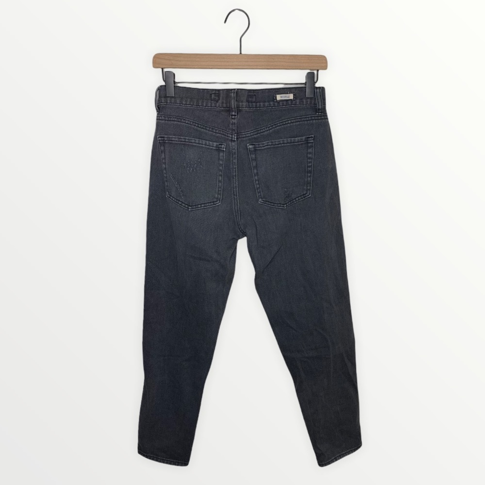 Brandy Melville Distressed Boyfriend Button Fly Jeans - Picture 3 of 9